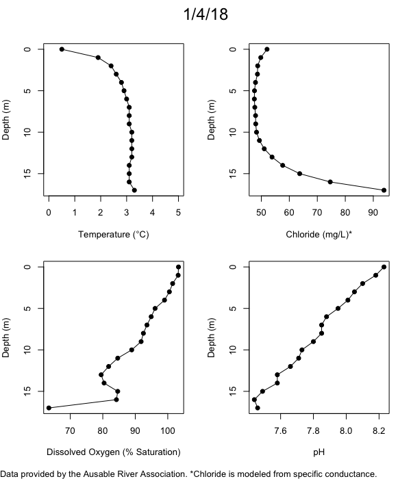 Mirror Lake Water Quality Profiles