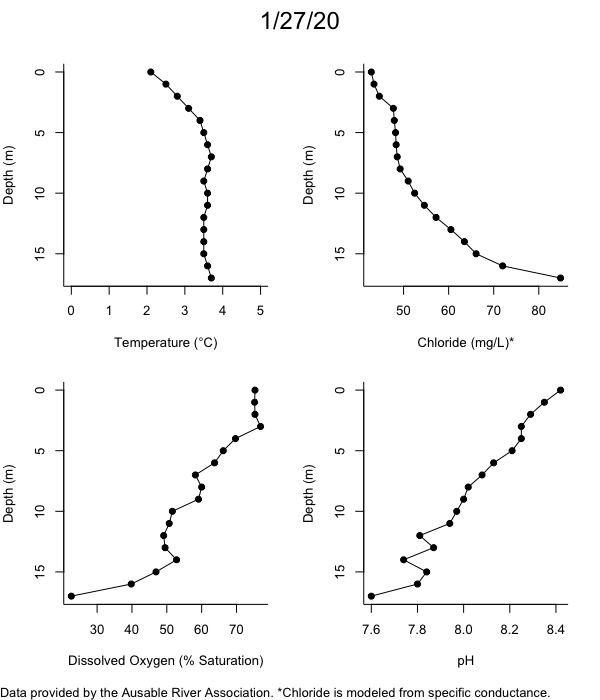 Mirror Lake Water Quality Profiles