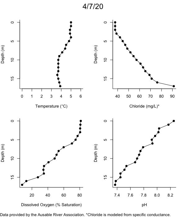 Mirror Lake Water Quality Profiles