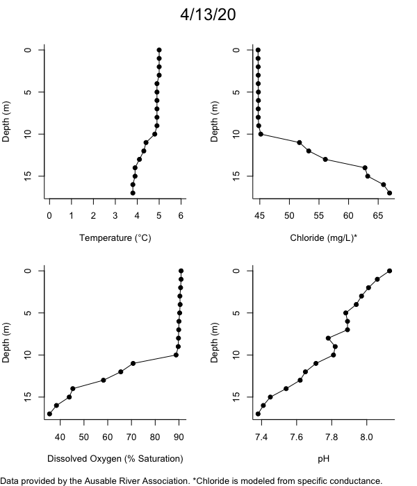 Mirror Lake Water Quality Profiles