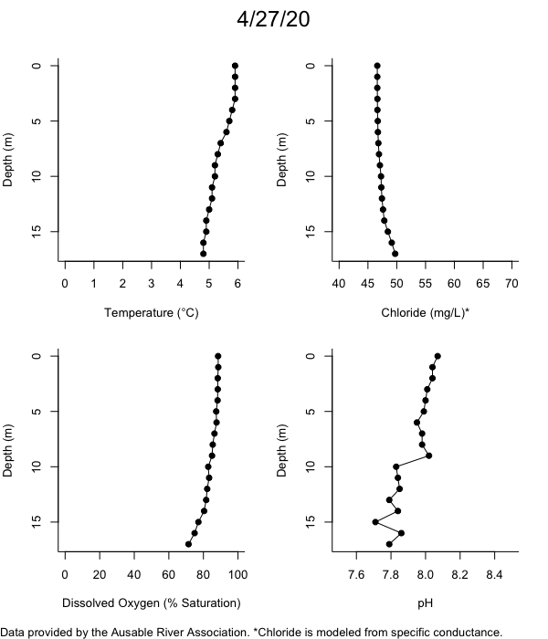 Mirror Lake Water Quality Profiles