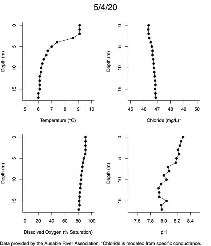 Mirror Lake Water Quality Profiles