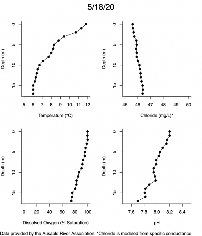 Mirror Lake Water Quality Profiles