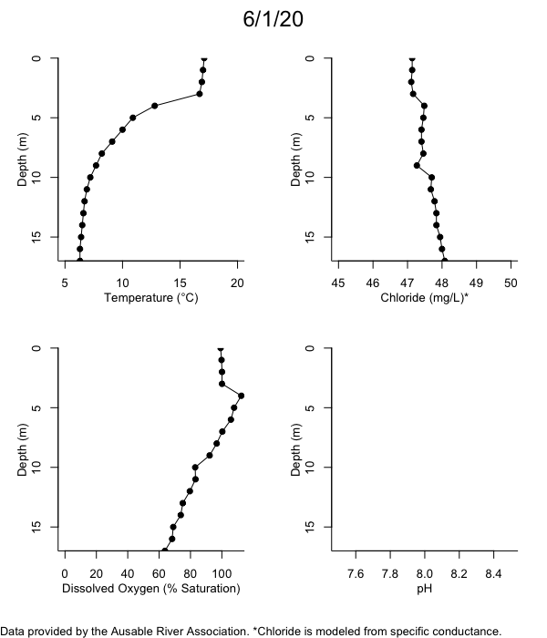 Mirror Lake Water Quality Profiles