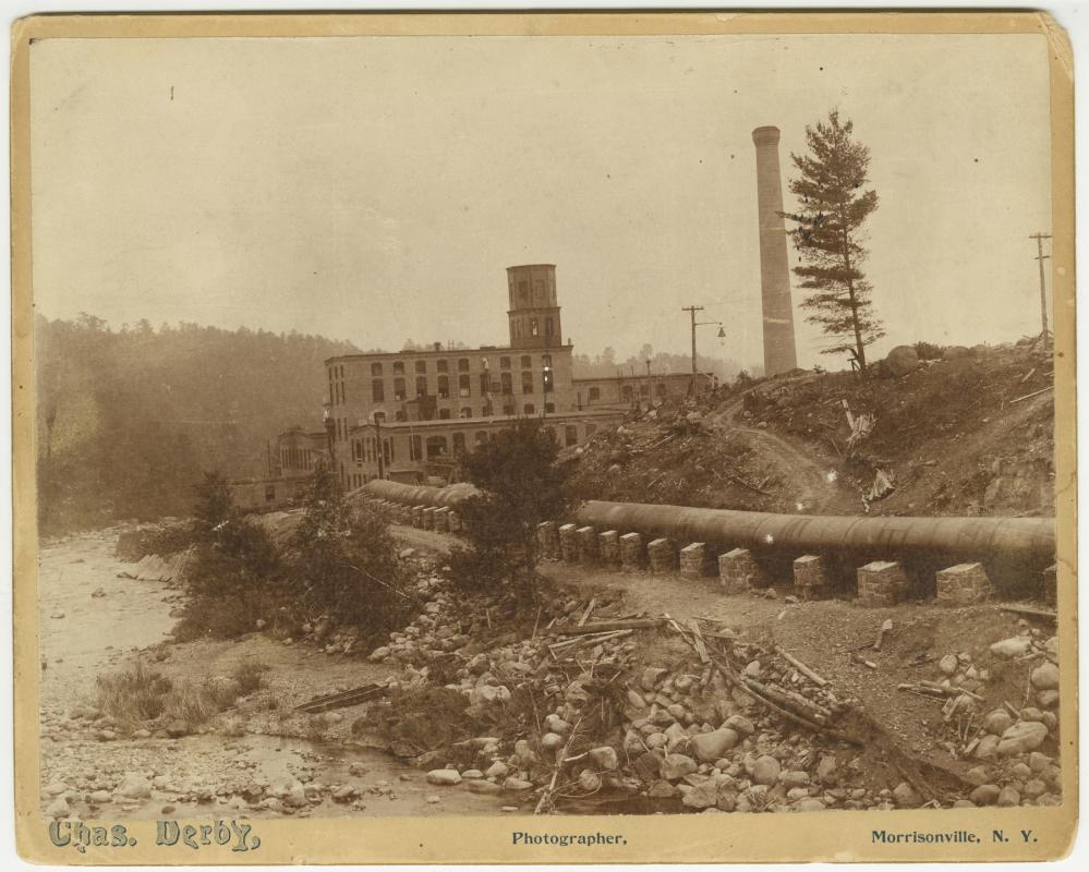 Pulp Mill from Rome Dam