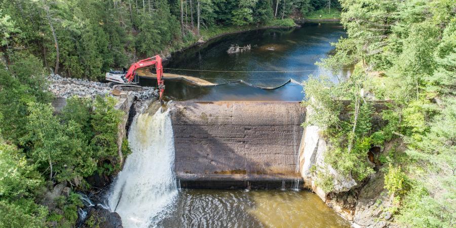 Rome Dam removal