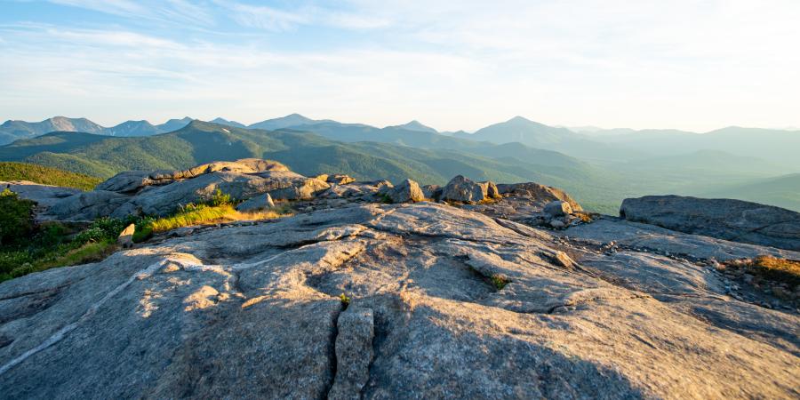 View from the top of cascade mountain