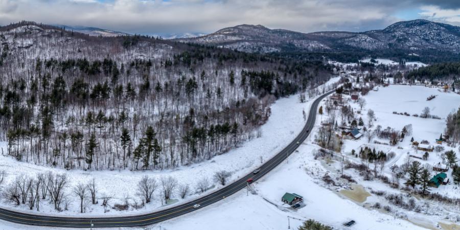 Upper Jay NY Ice Jam 2019